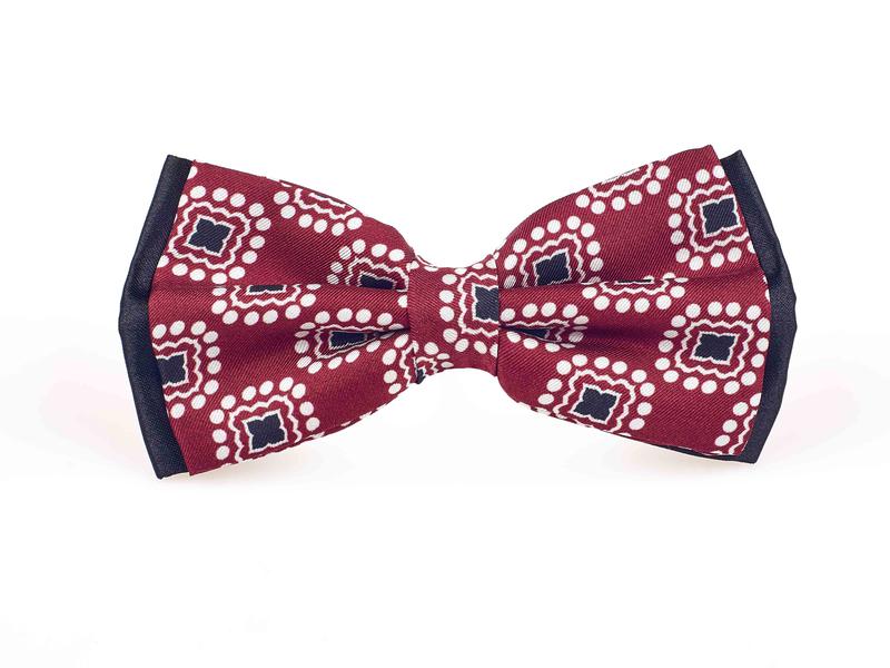 silk bow tie