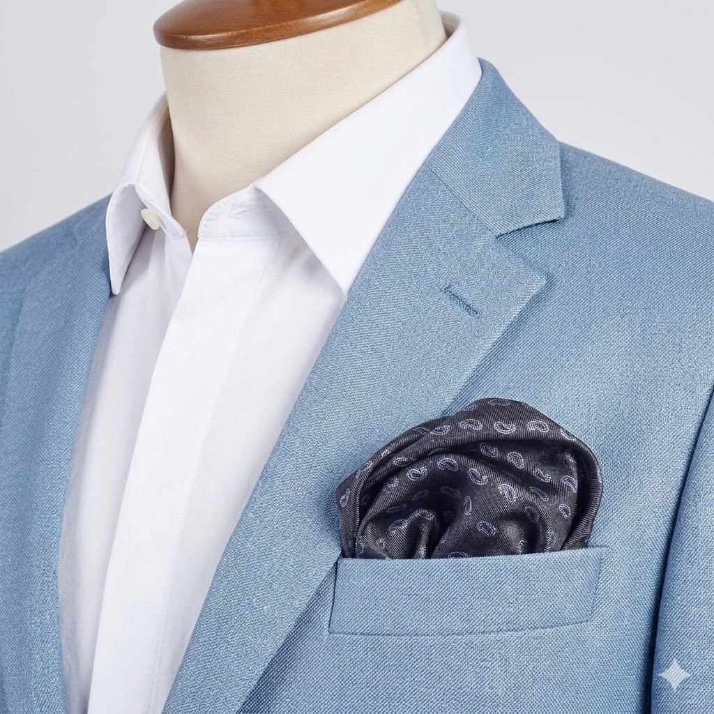 pure silk handkerchief