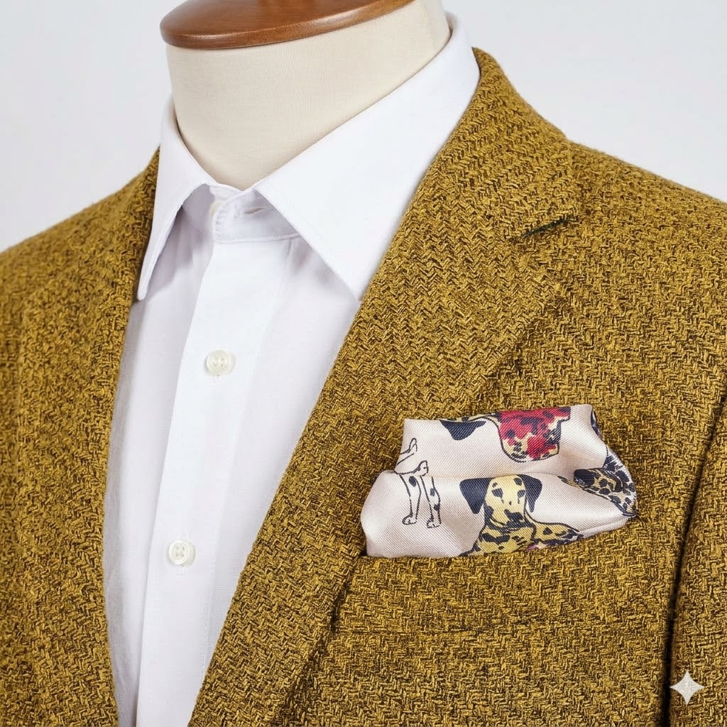 pure silk handkerchief